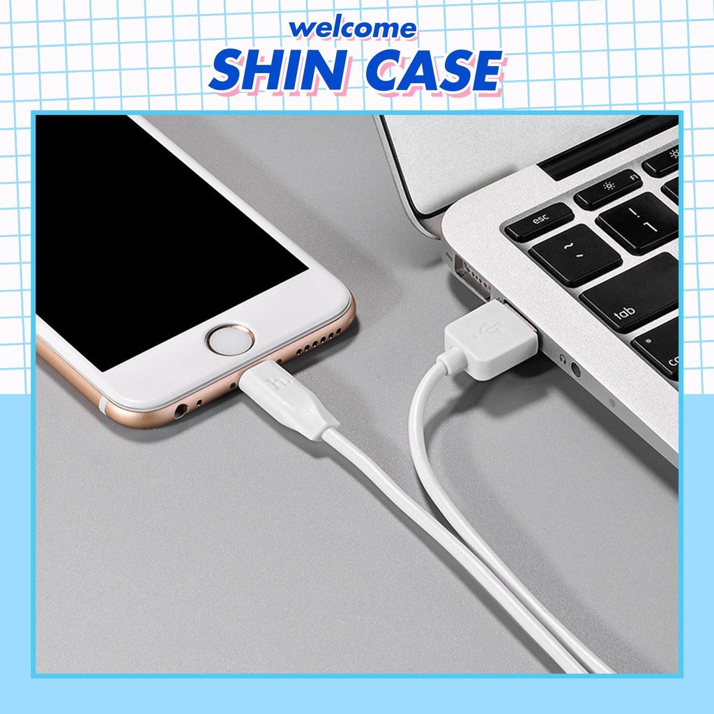 Cáp Sạc Hoco X1 Chính Hãng Cho Điện Thoại IPad Pin Dự Phòng Cáp Sạc Tai nghe Bluetooth Airpod i12 IPhone - Shin Case