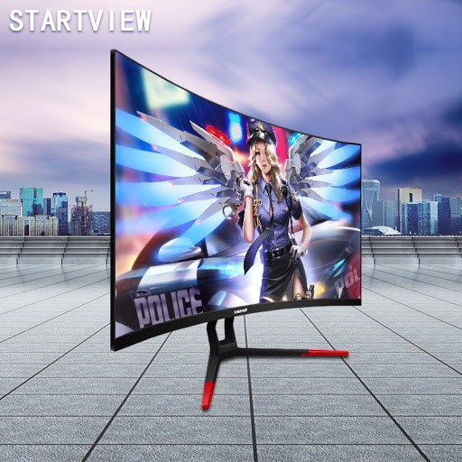 Màn hình LCD Cong 27” , màn hình phẳng 24'' Startview  Full HD 75Hz Gaming