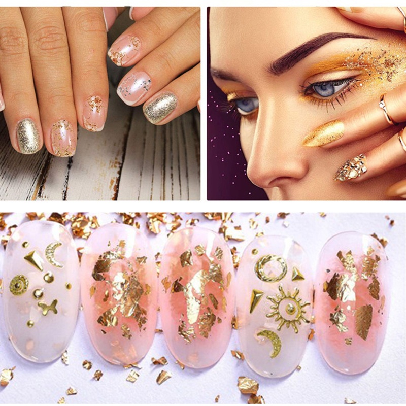 Set 3 Khuôn Lá Vàng Epoxy Dùng Để Làm Đồ Trang Sức Thủ Công