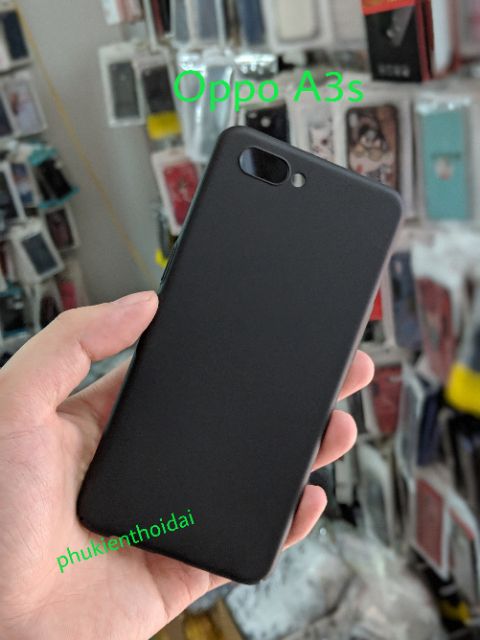 Ốp lưng Oppo A3s nhựa dẻo mỏng cao cấp ôm khít máy chất xêm xêm Msvii