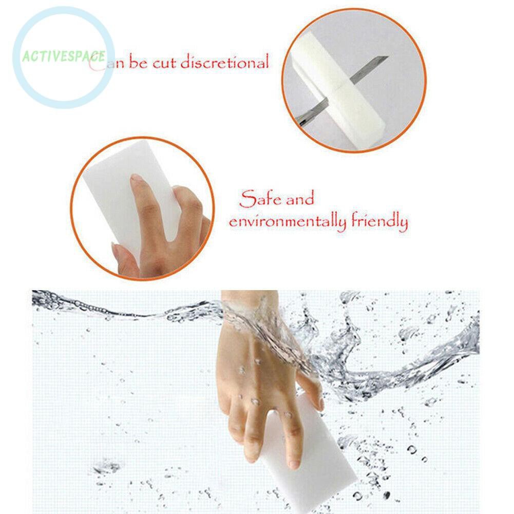 Bộ 50 miếng bọt biển nano màu trắng chuyên dụng cho vệ sinh xe hơi