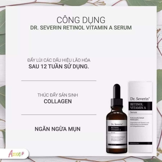 Tinh chất Dr Severin Retinol