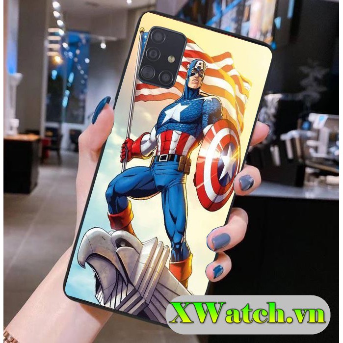 Ốp lưng phủ bóng SamSung S20 S20+ S20 ultra S20 FE A71 A51 A02S A12 M51 M30S Note 10 họa tiết Avengers P2