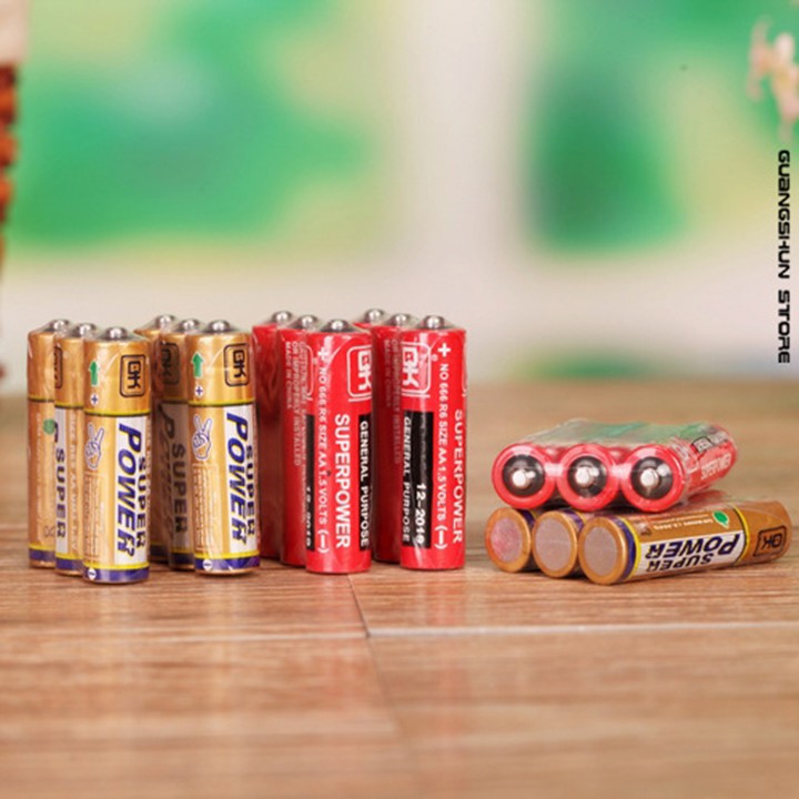 Viên pin tiểu AA hoặc AAA cho tivi điều hòa nóng lạnh điều khiển đa năng | BigBuy360 - bigbuy360.vn