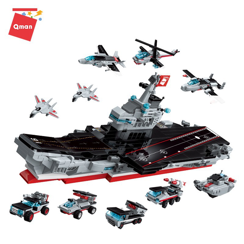 Đồ chơi xếp hình Lego Qman 1418: Tàu sân bay Liaoning