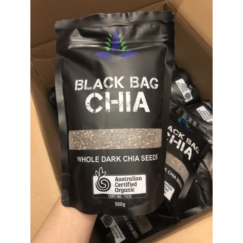Hạt Chia ÚC BLACK BAG CHIA 500G-1KG