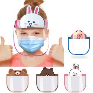 Mũ nón cho bé trẻ em có Kính che mặt chống sương mù Chống nước bọt Dụng cụ bảo vệ an toàn