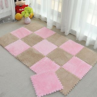 Thảm lông ghép trải sàn nq193