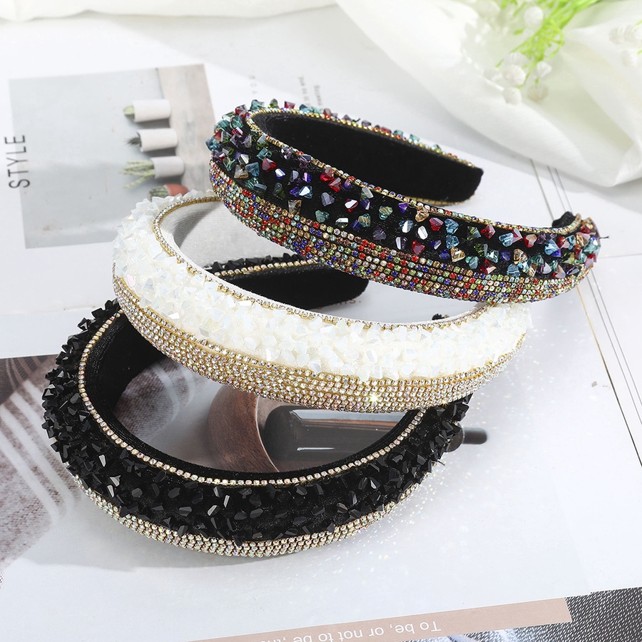 Cài tóc đính đá lấp lánh phong cách cổ điển