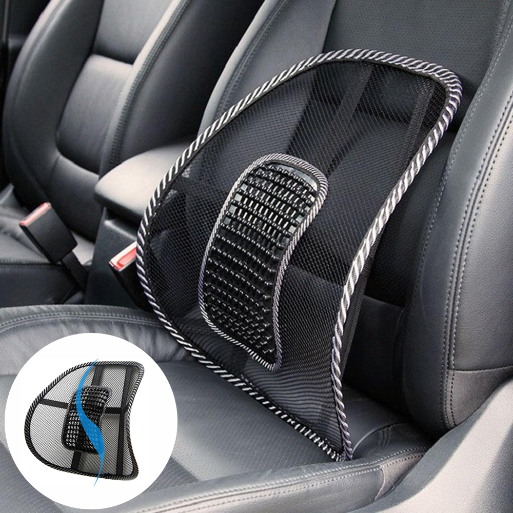 Đệm lưới tựa mát xa lưng cỡ 40*40cm chuyên dụng cho ghế xe hơi