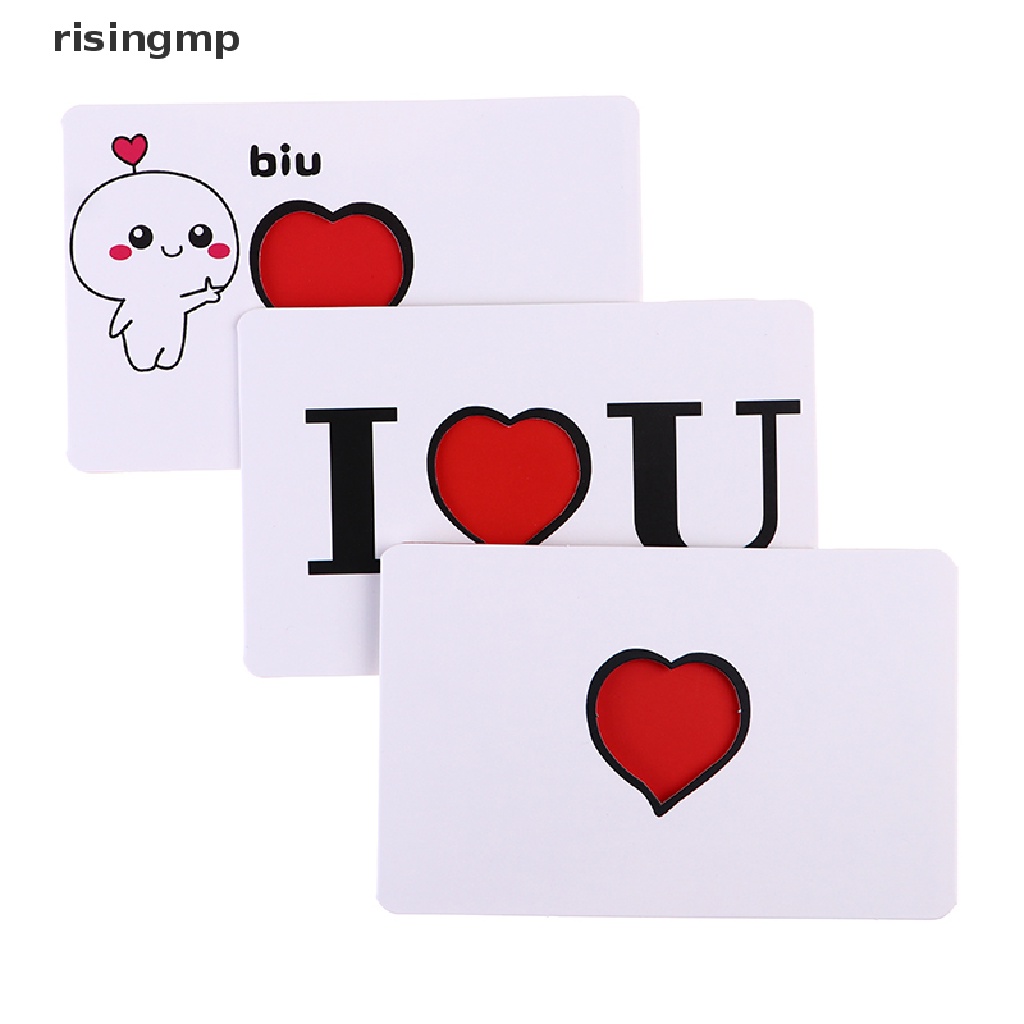 [risingmp] Flick The Heart Magic Tricks Flick Finger the Heart Appearing Card Magic Props ♨HOT SELL