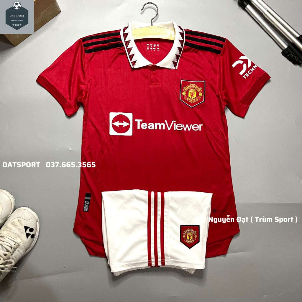 Áo Bóng Đá Mu 2021/22⚡Freeship⚡Bộ Quần Áo Bóng Đá CLB Manchester United. Hàng Gai Thái chất sịn