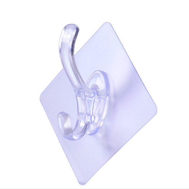 Móc dán tường với 6 móc treo đồ dùng đa năng dành cho phòng tắm/bếp