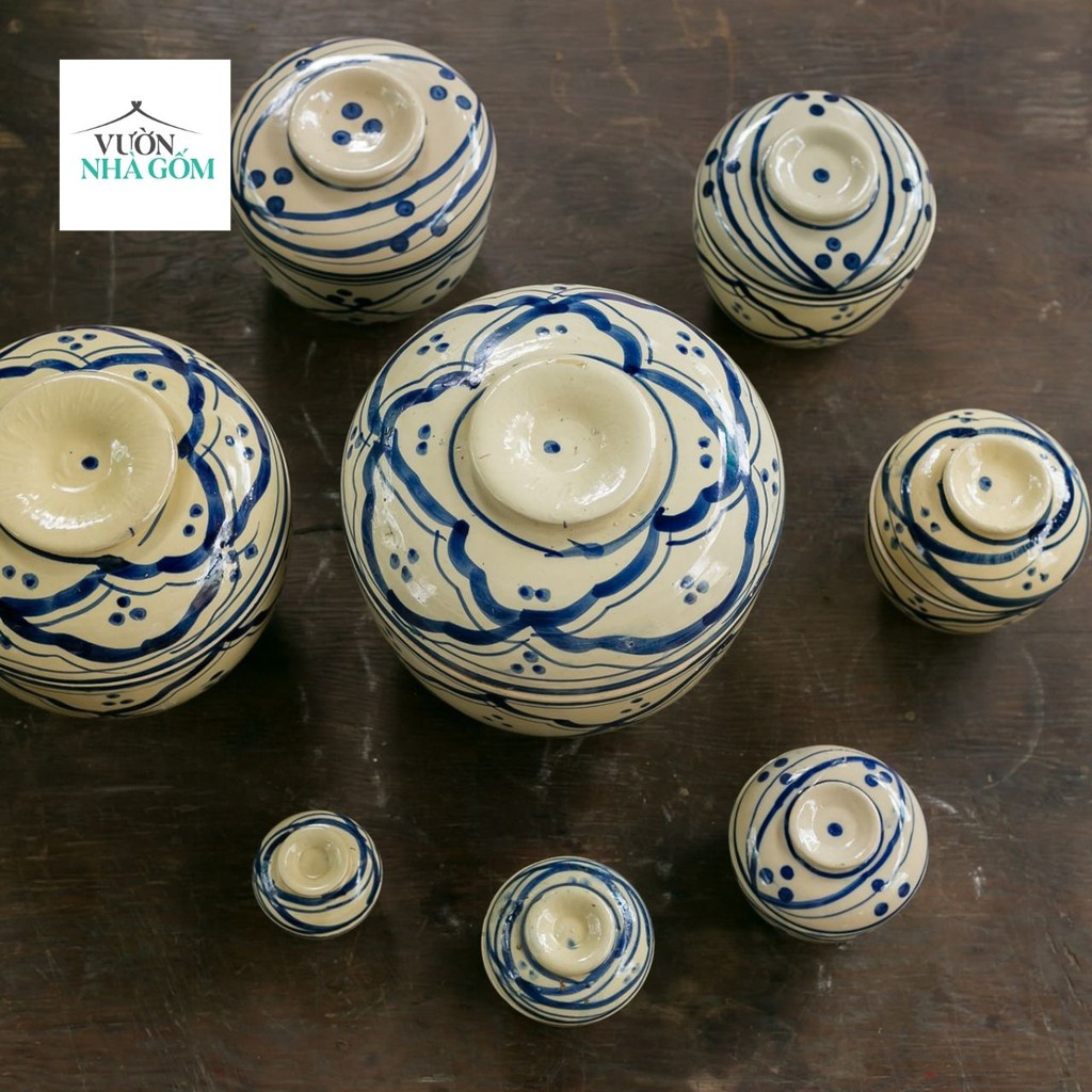 Thố gốm đựng thức ăn, Thố chưng gà ác, gốm lái thiêu, đựng cơm canh restaurant, đựng nghêu hấp xả, Ốc Thố- Vườn Nhà Gốm