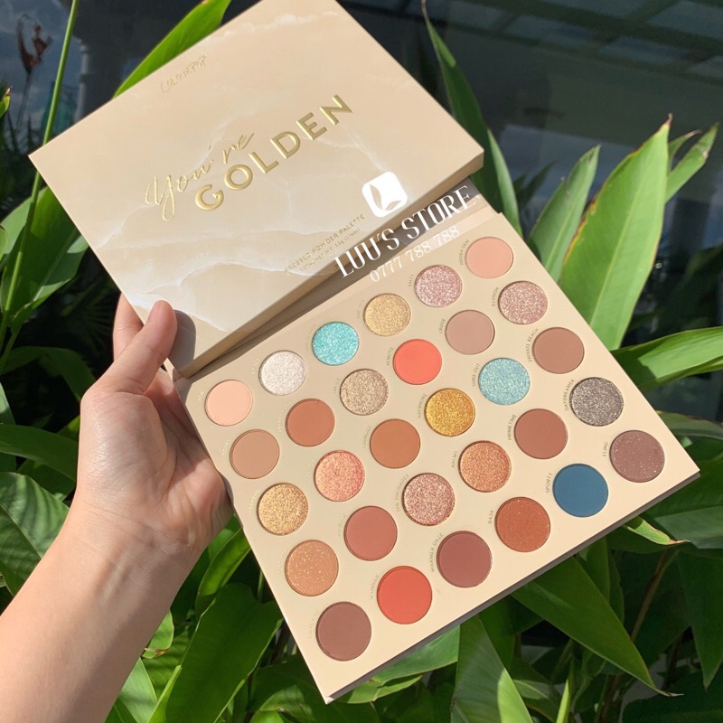 Bảng Phấn Mắt Colourpop You’re Golden