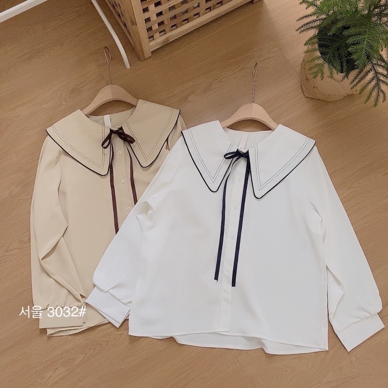 (Thanh lí) Áo sơ mi dày dặn free size cho người dưới 65kg (Áo bên ngoài cam kết giống ảnh, áo trăsng chưa măjc lần nào)