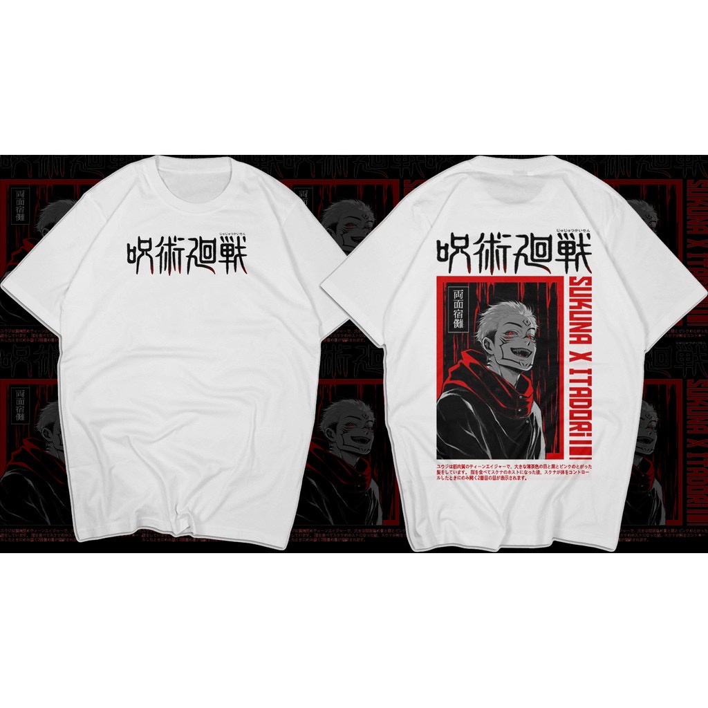 Áo phông tay lỡ phom rộng diemhang2k11, áo thun nam nữ unisex oversize Ulzzang Unisex Jujutsu kaisen anime N66