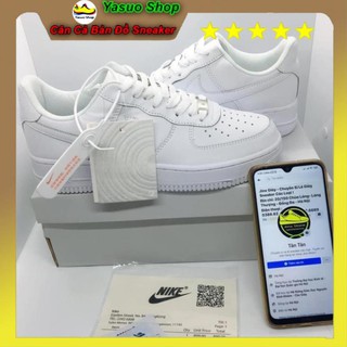 Giày thể thao, giày sneaker af1 full trắng