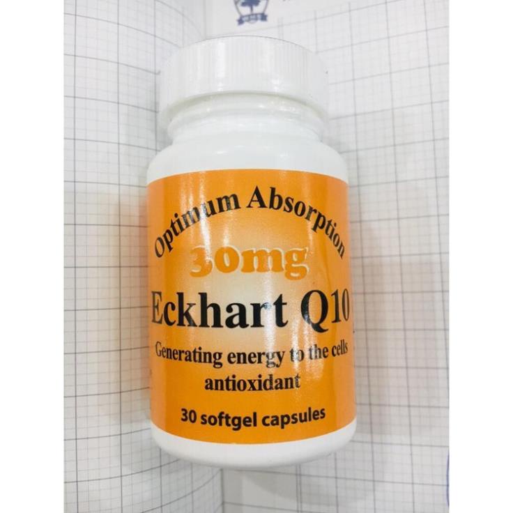 Eckhart Q10 – Giảm tình trạng thiếu máu cơ tim, bồi bổ tim mạch của Mỹ