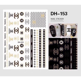 Sticker dán móng các thương hiệu nổi tiếng