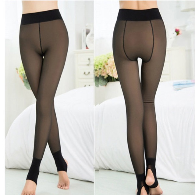 Quần tất 3D lót lông