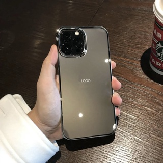 Mới Ốp Điện Thoại Cứng Trong Suốt Mạ Điện Cho iphone 15 14 13 pro max 11 12 pro max