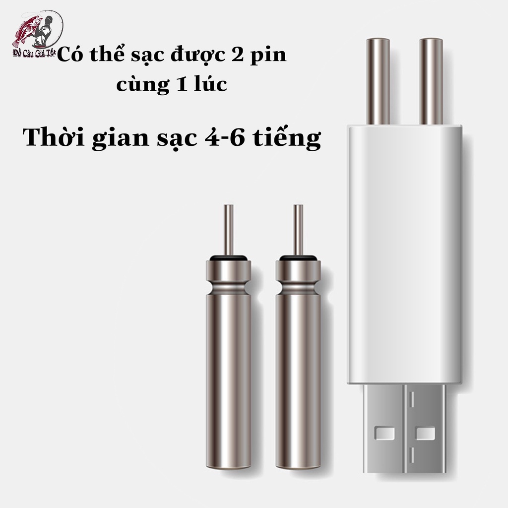 [Chất Lượng] Sạc Pin Câu Đài, Sạc Pin CR425 Cao Cấp