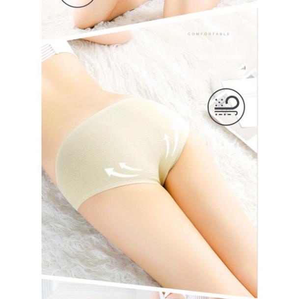 Quần Lót Cotton Tim Sợi Bông Thông Hơi Kháng Khuẩn Cao Cấp 055