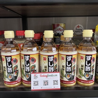 Giấm làm sushi Tamanoi Nhật Bản 360ML/chai có vị chua dịu, vị thanh ngọt nhẹ, chuyên dùng trộn cơm làm sushi