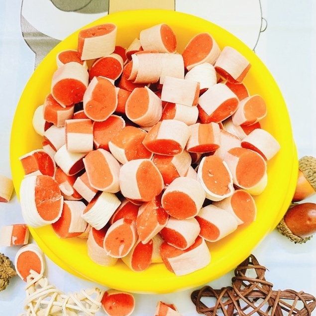 BÁNH THƯỞNG CAO CẤP CHO CHÓ NHÌU MÙI VỊ GÓI 100G