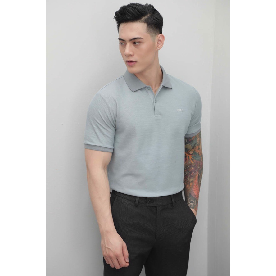 A/G Áo Polo Nam Cổ Bẻ Trơn Nhiều Màu Phom Slimfit Chất Liệu Cotton Thoáng Mát Không Nhăn