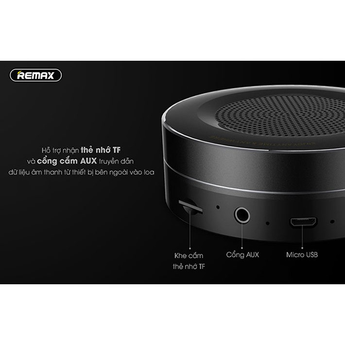 [BEST PRICE] Loa Bluetooth tròn mini Remax RB - M13 -HN
