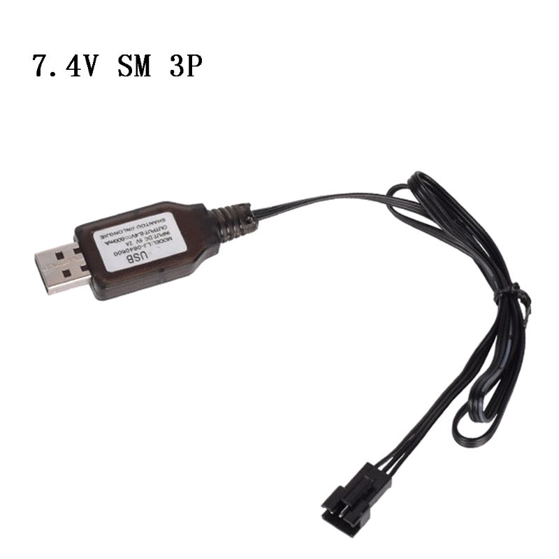 Bộ Sạc Pin Li-I Sm-3P Rc 6.4v / 7.4v 500ma Tiện Dụng