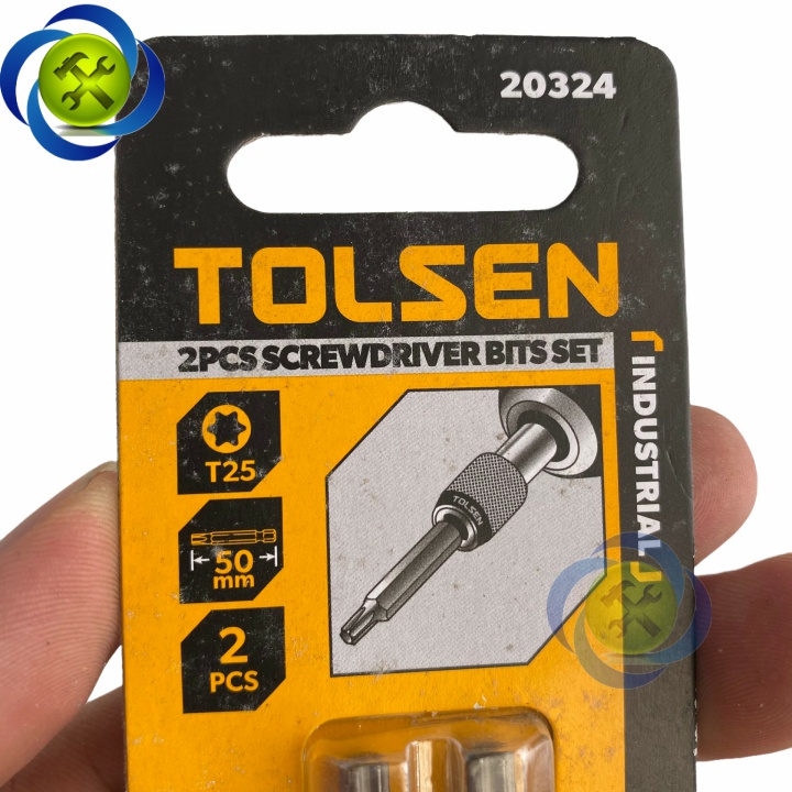 Mũi vít sao T25 Tolsen 20325 (vỉ 2 mũi ) x 50mm
