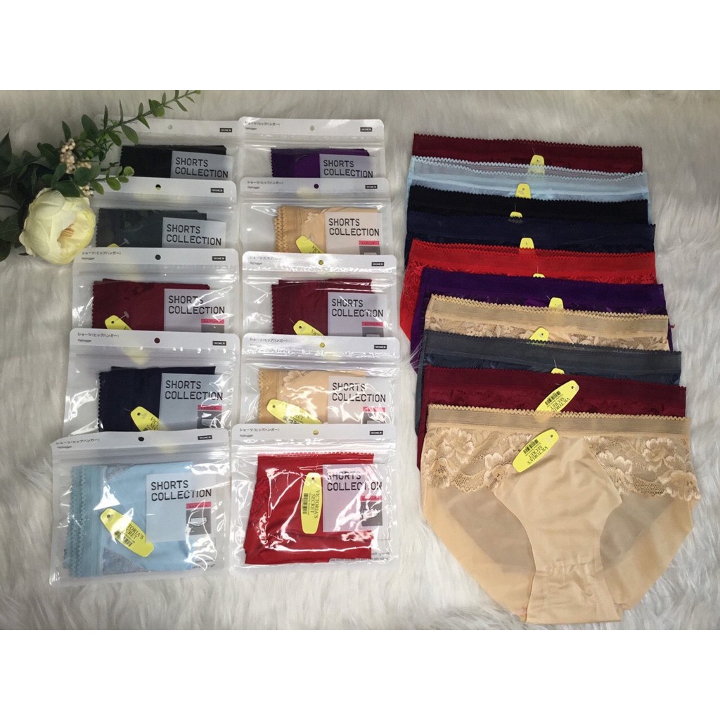 Quần Lót Nữ Su Pha Ren Lưới, Đồ Lót Nữ Sexy Siêu Dễ Thương 8424