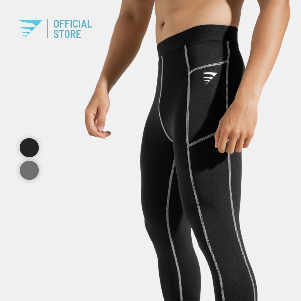 Quần legging thể thao giữ nhiệt nam Fitme form ôm body lửng 3/4 thun co giãn 4 chiều chuyên tập gym bóng rổ QLGN