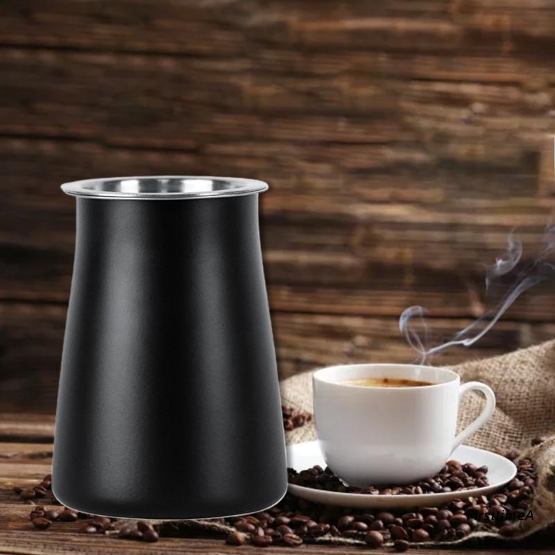 Cốc Lọc Cà Phê Bằng Thép Không Gỉ Có Nắp Đậy Chống Bụi Tiện Dụng
