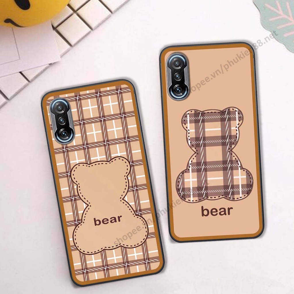 Ốp lưng Xiaomi Redmi K40 / Redmi K40 Pro ốp điện thoại LineBear, bé tóc xù, hoa siêu đẹp