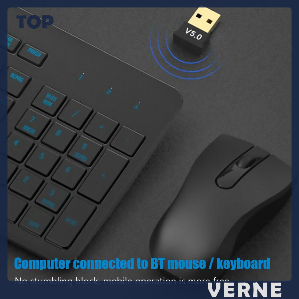 Thiết bị thu phát tín hiệu âm thanh Bluetooth 4.0 Usb 5.0