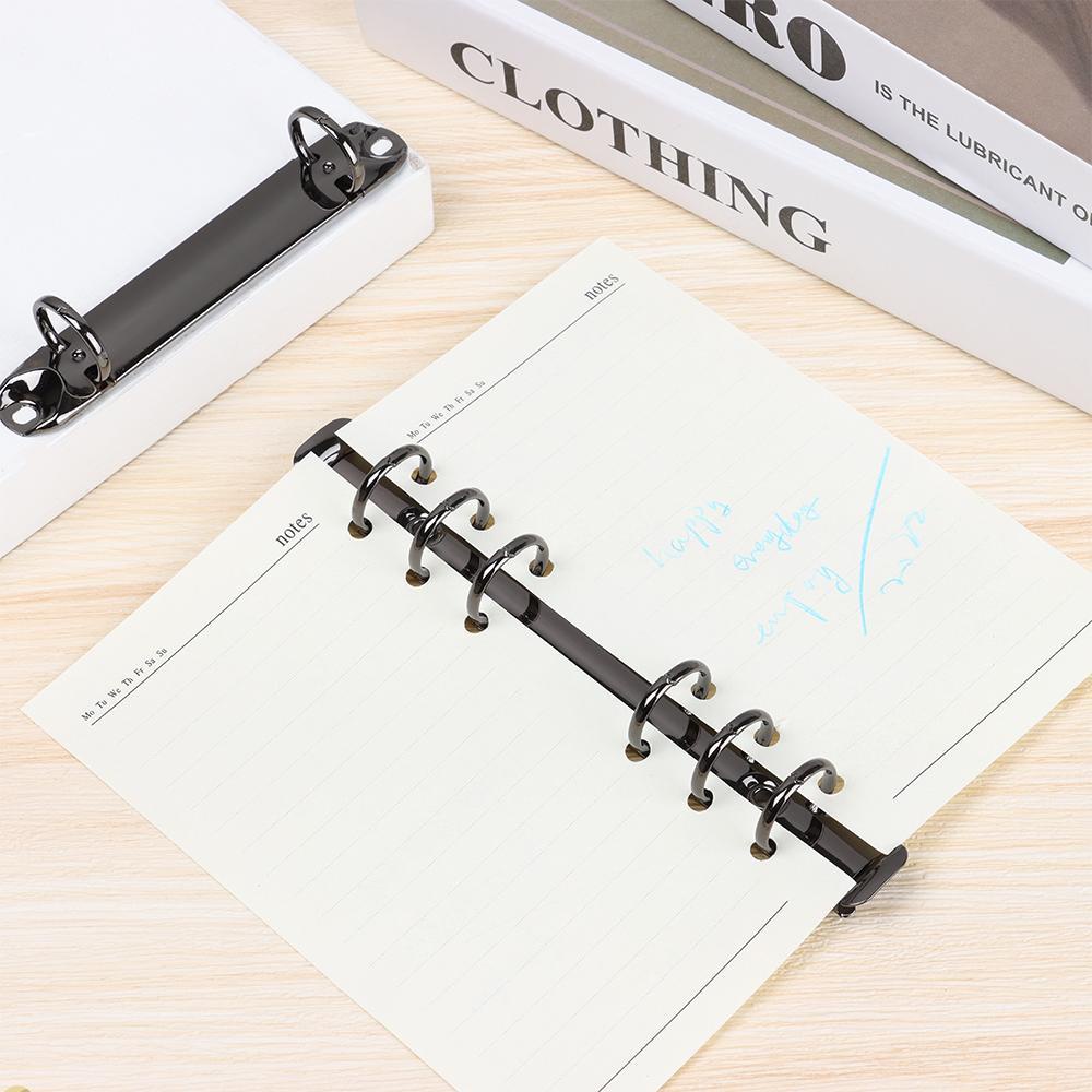 PISTA Kẹp Cố Định Sổ Tay Bằng Kim Loại Nhiều Màu Tiện Dụng DIY