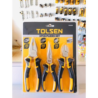 Bộ kềm 3pcs Tolsen 10400