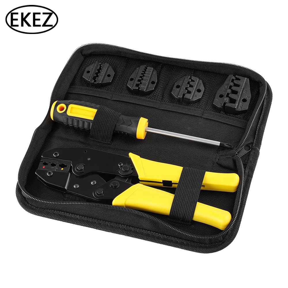 EKEZ 6PCS 0.5-35mm² Khuôn Cắt Dây Công Cụ Uốn Đầu Thiết Bị Đầu Cuối Kìm Uốn Dây Phụ Kiện Khuôn Hàm Đầu Cuối Dây