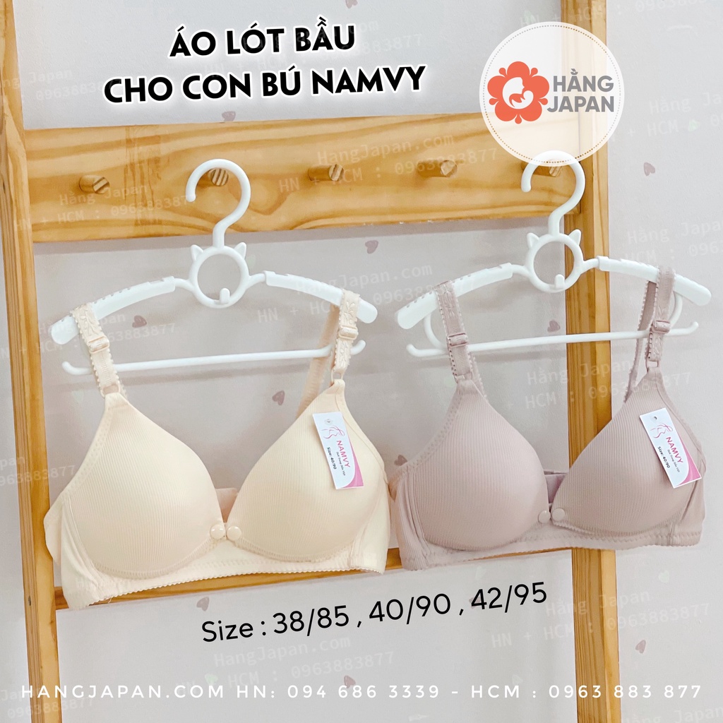 Áo ngực bầu cho con bú chống chảy xệ NAMVY, hỗ trợ nâng ngực