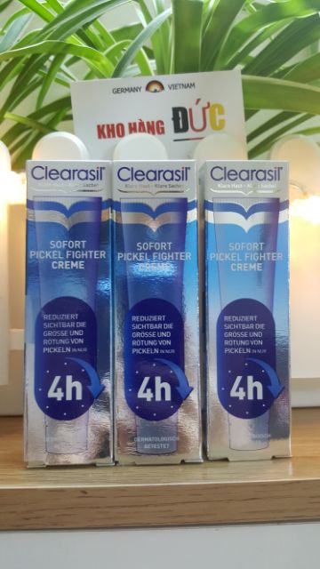 [Mẫu mới đủ bill] Sữa Rửa Mặt Clearasil 12H Waschgel Poren Reiniger 200ml hàng Đức