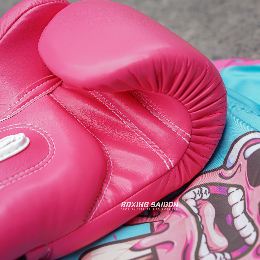 Găng tay boxing Fairtex BGV14P - Pink/White