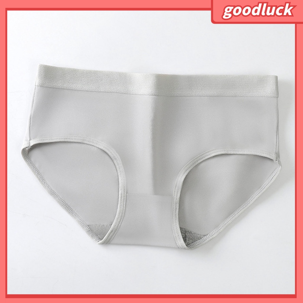 Quần Lót Cạp Vừa Màu Sắc Tinh Khiết Thoải Mái Có Size Lớn Dành Cho Nữ