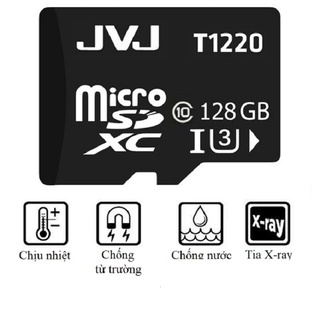 Thẻ Nhớ Micro SD 64GB/ 32GB/16GB/8GB/4GB/2GB JVJ Tốc Độ Class 10 U3 Dùng Cho Điện Thoại, Camera, Loa Đài - BH 2 Năm