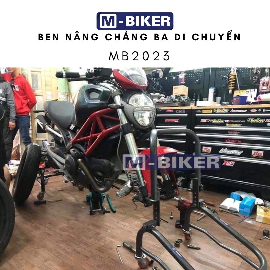 Ben Nâng xe máy di chuyển chảng 3 của MBiker MB2023 dùng cho motor Naked và Sport