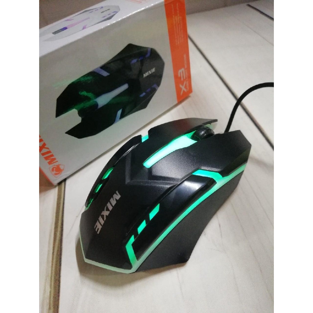 Chuột chơi game đèn led nhiều màu X326 - Chuột DIVIPARD