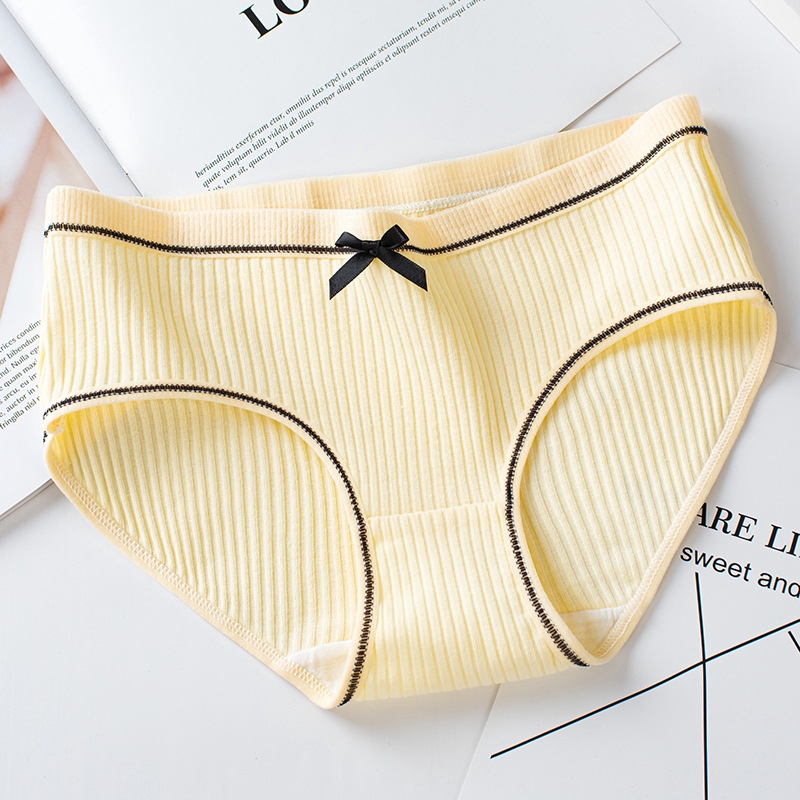 Đồ lót nữ / Cotton chủ đề đơn giản / Tóm tắt cô gái eo | BigBuy360 - bigbuy360.vn